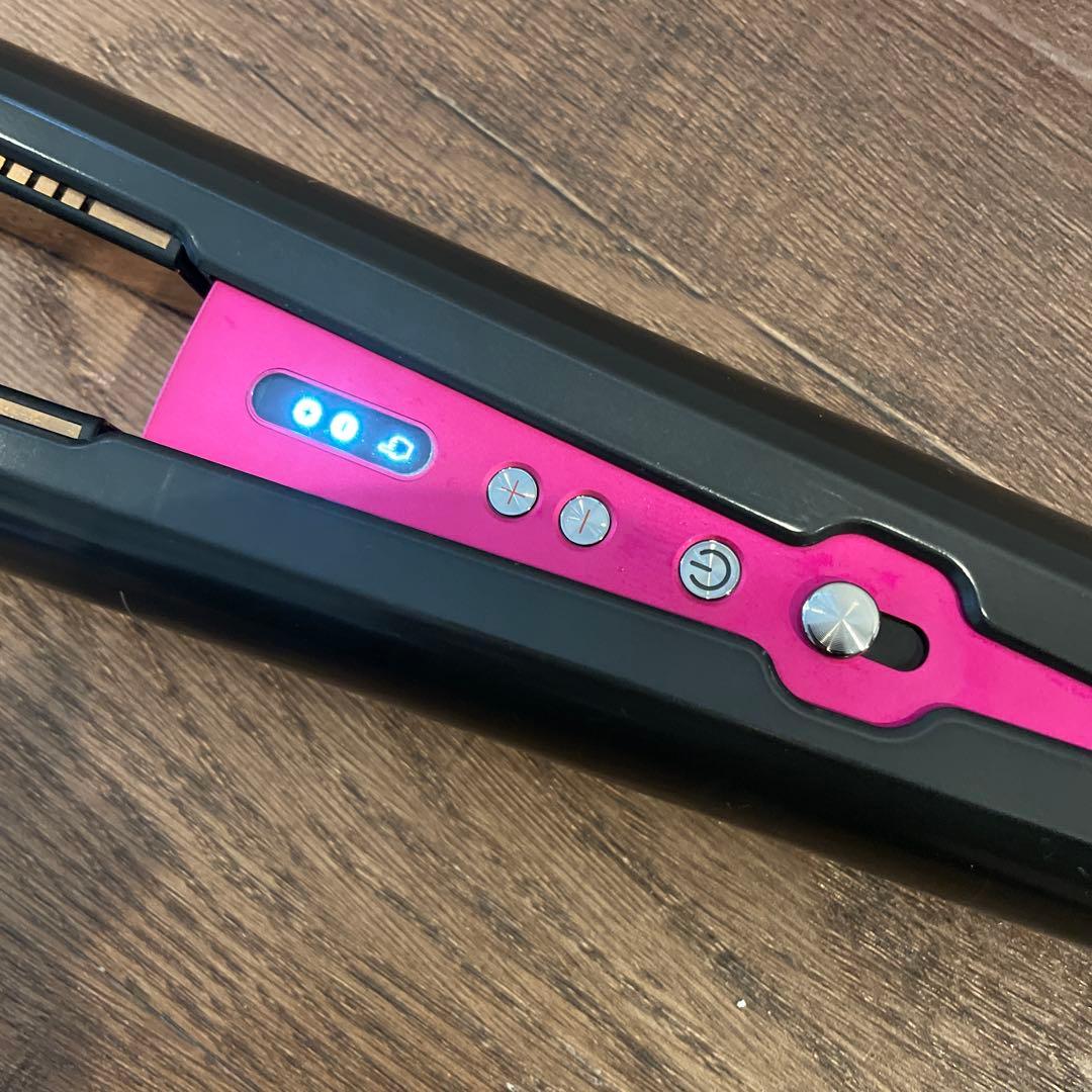 Dyson ストレートヘアアイロン HS01 黒とピンク