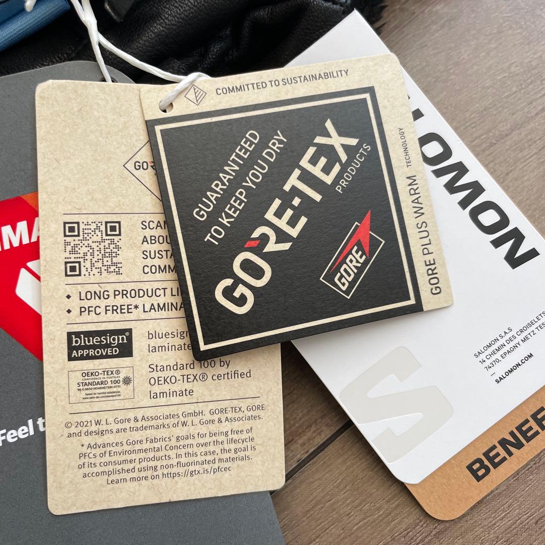 新品★ SALOMON サロモン　GORE-TEX スノーボードグローブ　スキー