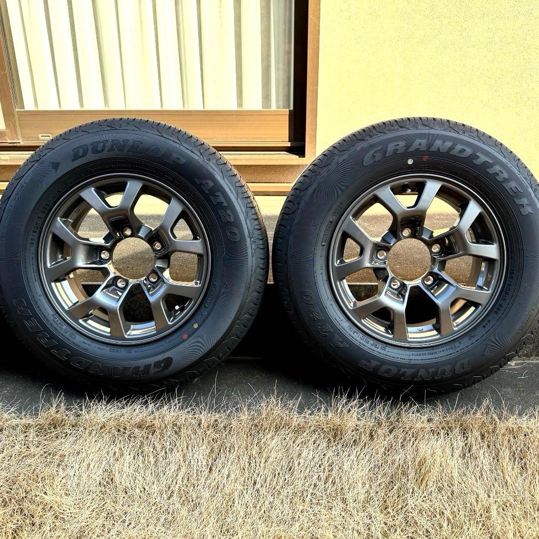 （送料込み）ジムニーシエラ JB74 新車外し ホイール＆タイヤ 2025年製