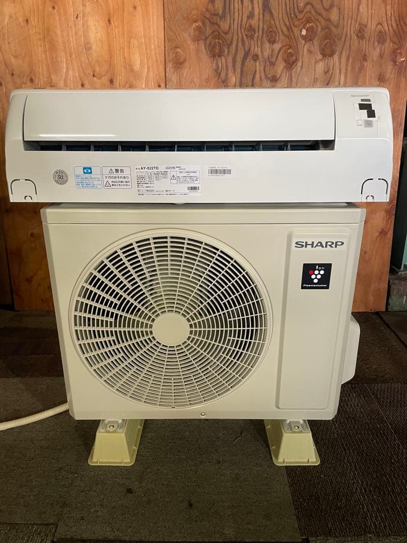 【からす】2025年製 SHARP エアコン AY-S22TD