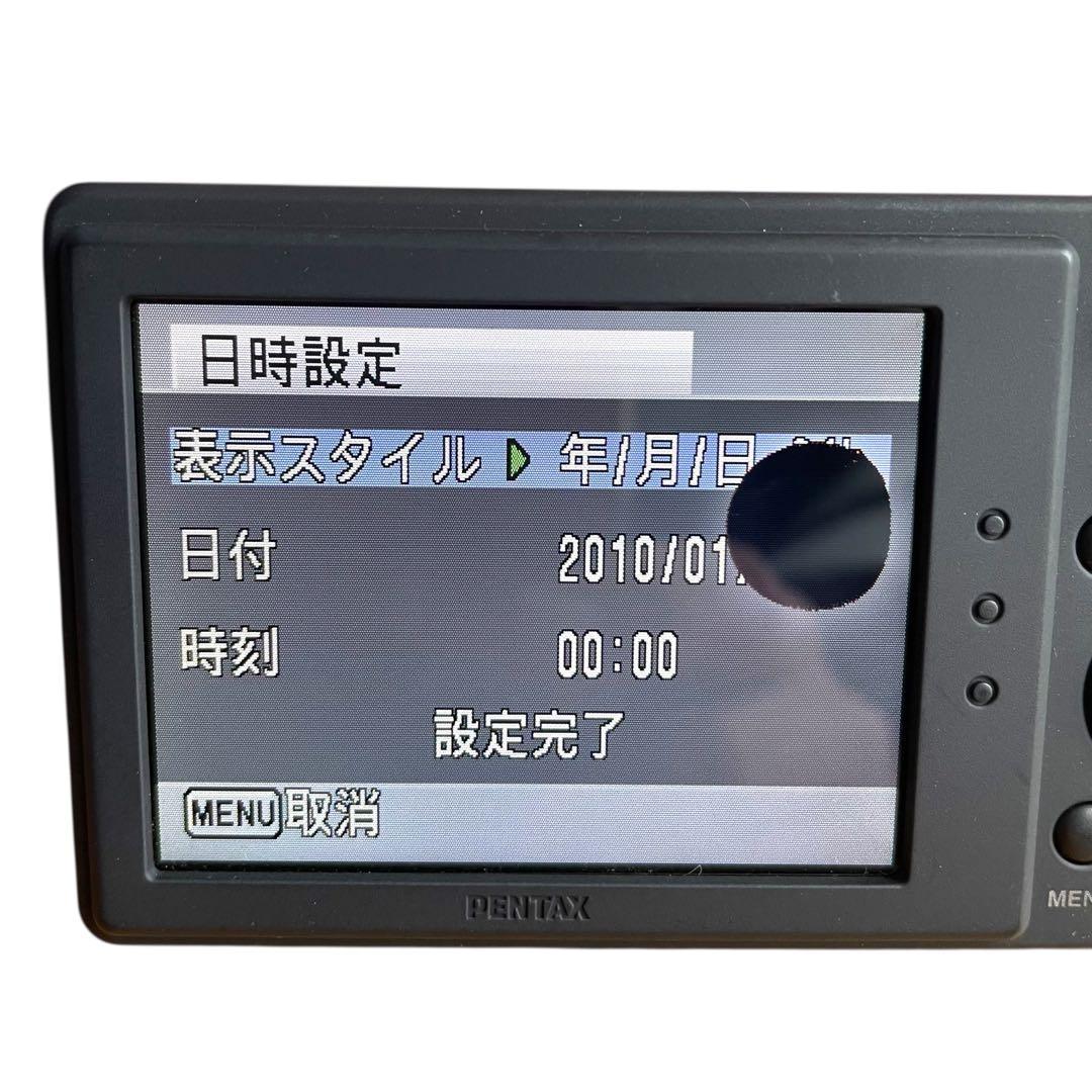 【訳アリ大特価】PENTAX Optio H90 オレンジ×シルバー コンデジ