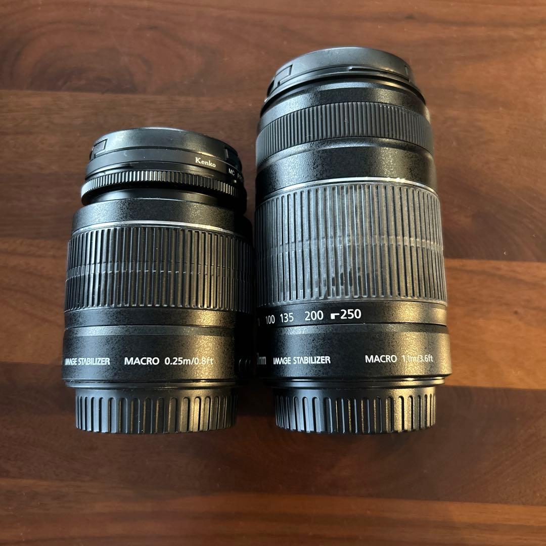 Canon キャノン　EOS Kiss x5 レンズ2個セット
