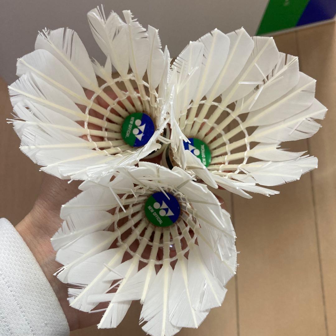 YONEX 公式試合用シャトル 中古品10本入り