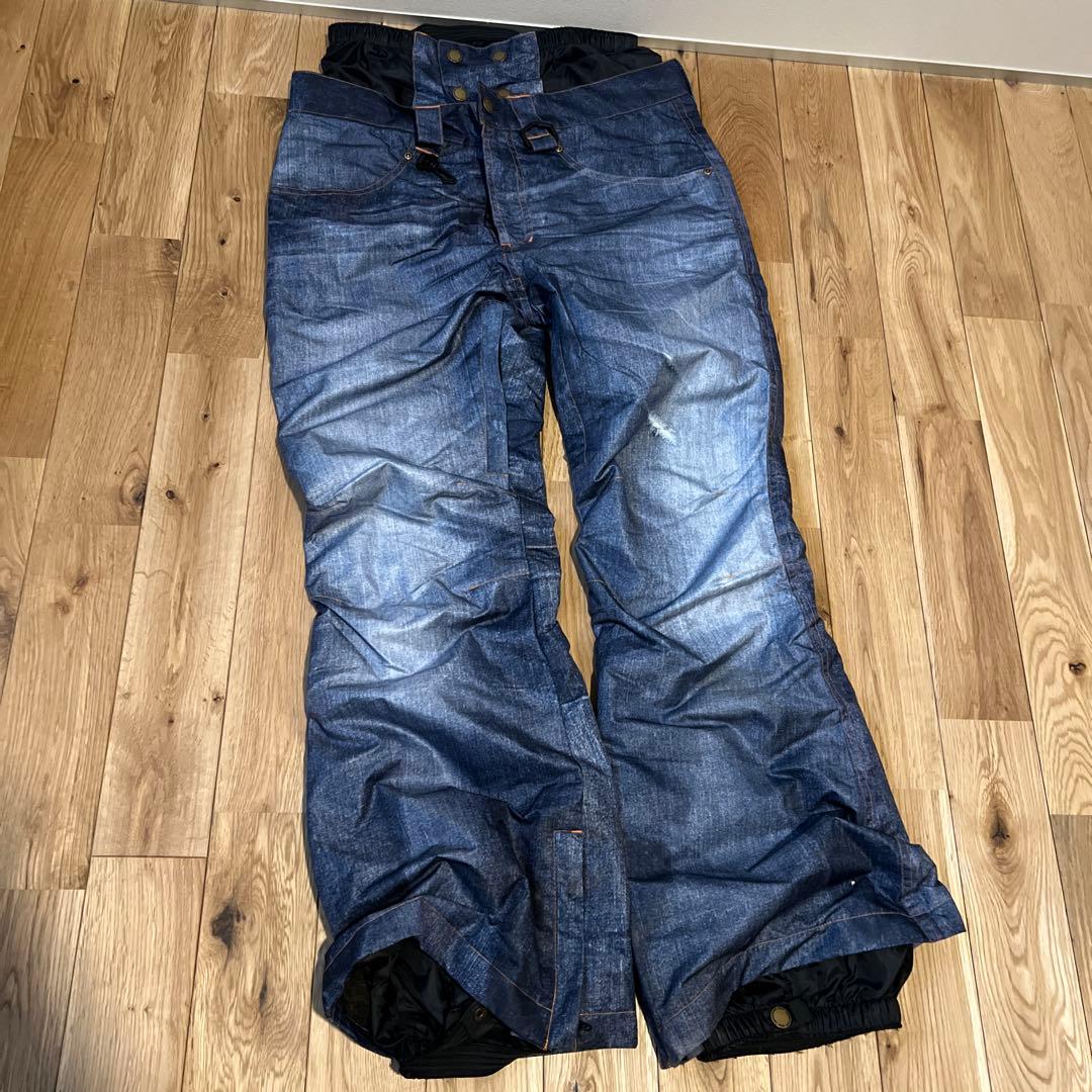 スキーウェア上下3点セット INHABITANT・AA HARDWEAR 迷彩