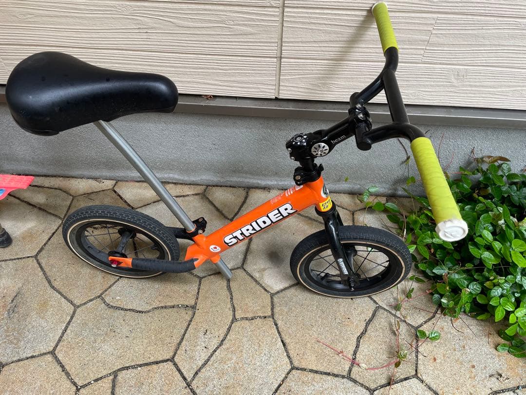 大人用STRIDER スポーツタイプ　オレンジ　カスタム