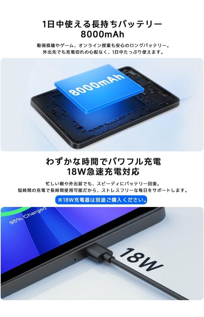 PHILIPS T8015シリーズ タブレット 本体