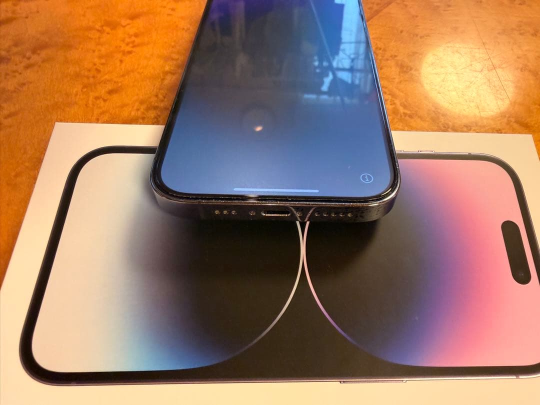 Apple iPhone 14 Pro 256GB パープル　難あり