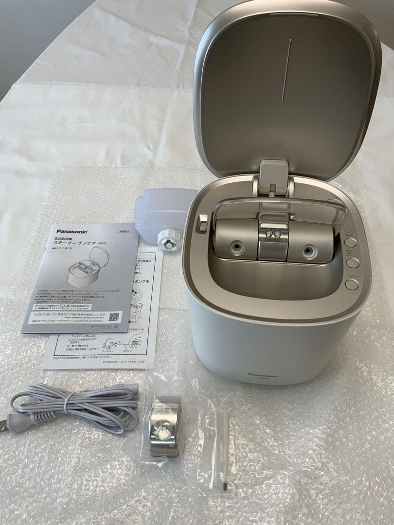 Panasonic スチーマー ナノケア EH-SA0B（説明書・付属品あり）