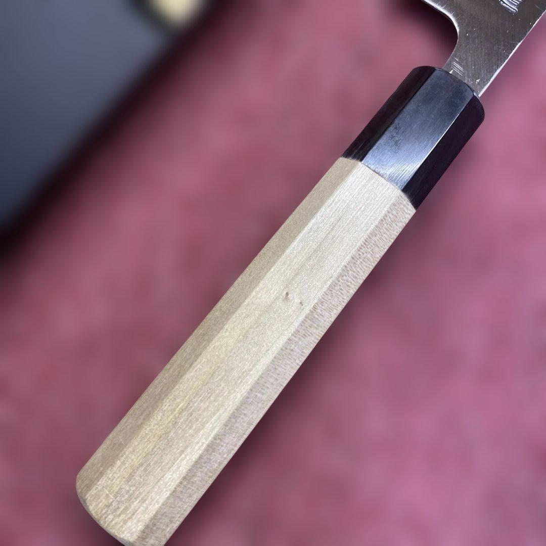 銀三　勘所切付型特製万能和包丁　210㎜　7寸