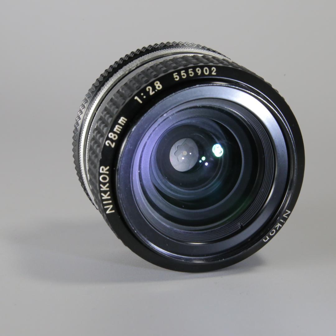 ☆完全動作☆NIKON F2 ブラック Ai 28ｍｍ Ｆ2.8 ＃118