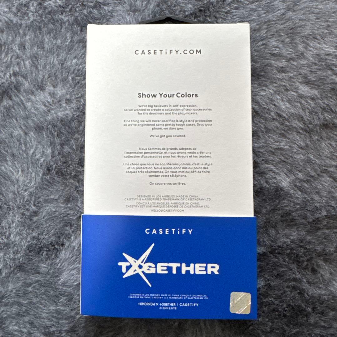 iPhone15Pro CASETIFY × TXTケース