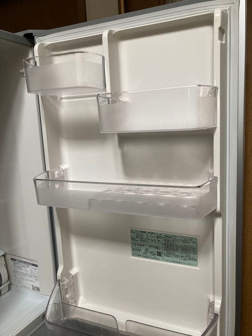 日立冷蔵庫R-K320FV 2015年製