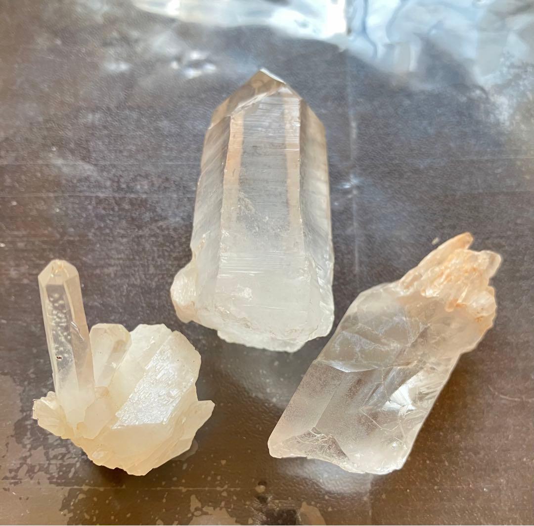 新品　水晶　テラヘルツ　天然石　マカバスター　さざれ石