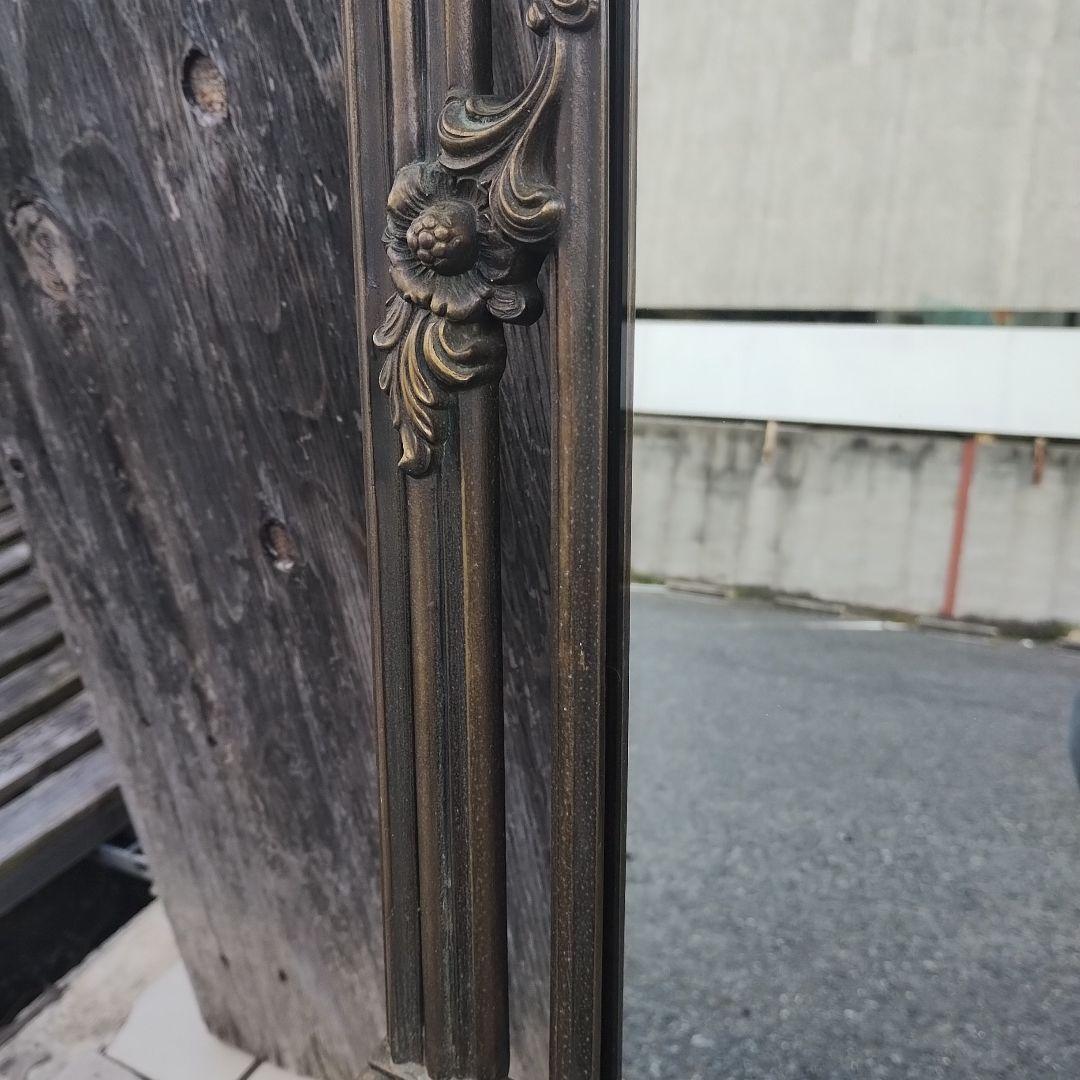 バロック様式 古い大きな鏡