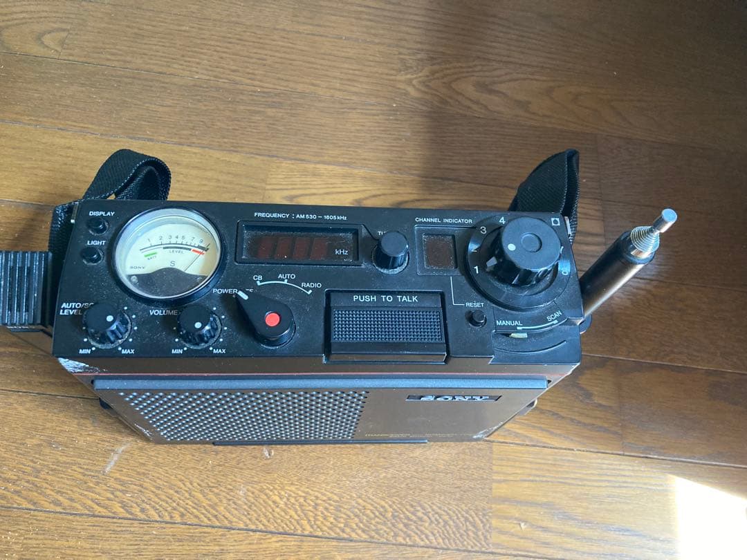 SONY ICB-R5 500mw 8チャンネルトランシーバー/ラジオ付