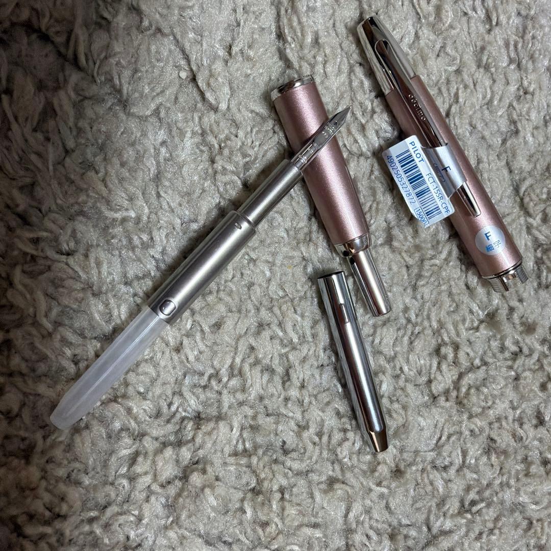 PILOT 万年筆 キャップレスデシモFCT15SRCPF シャンパンピンク