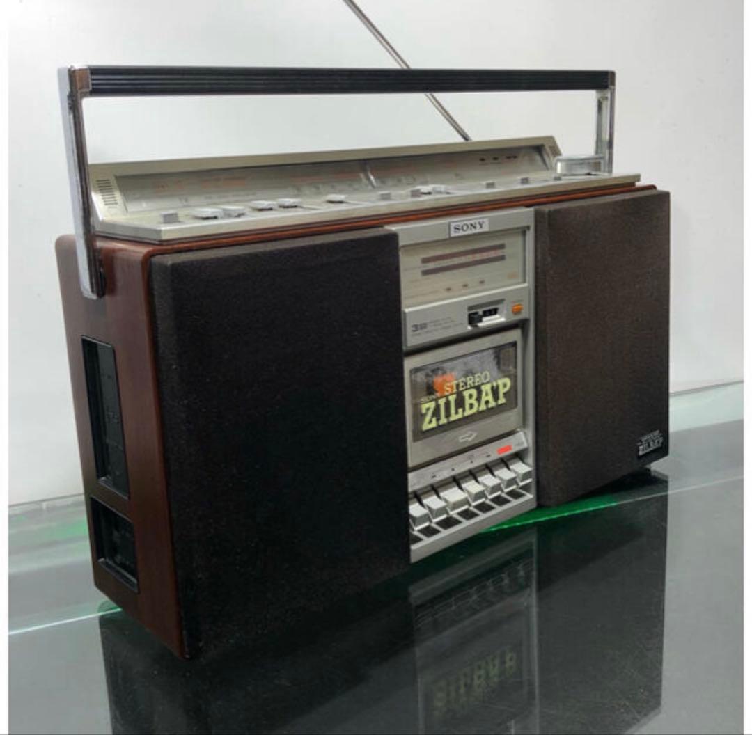 美品! 動作品! SONY ラジカセ　CFS-V8 ソニー 昭和レトロ