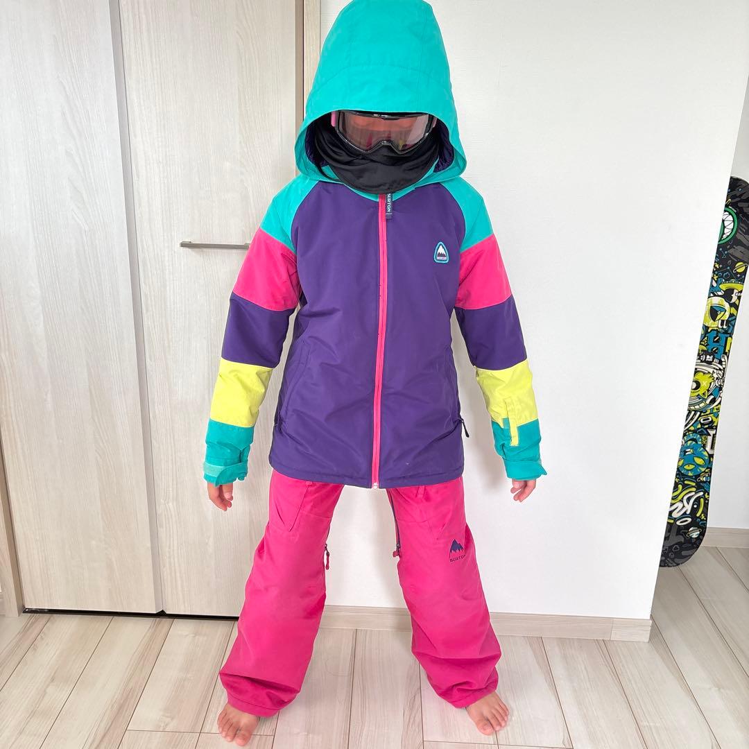 BURTON スノーウエア上下　130センチ140センチ