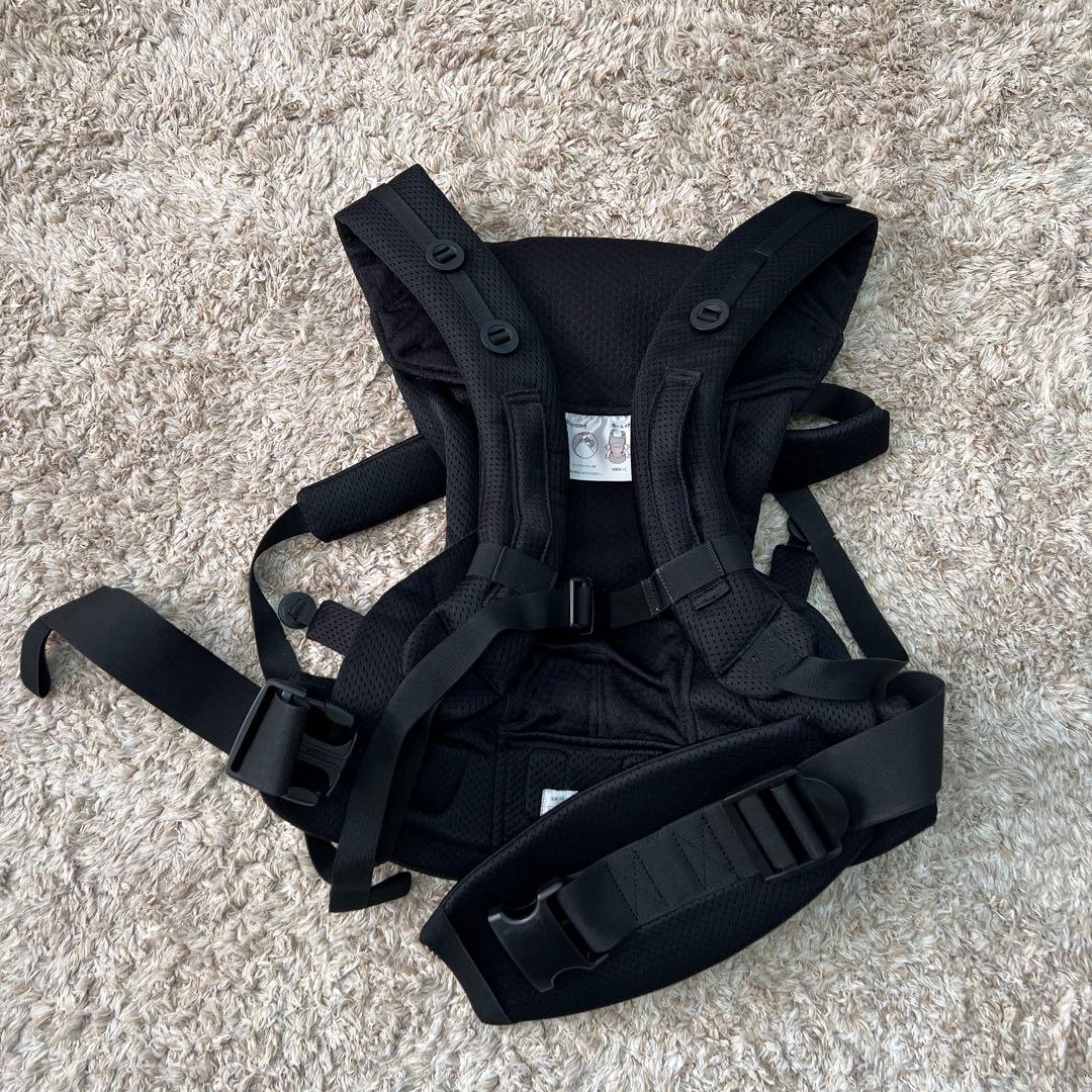 抱っこひも・スリング AILEBEBE BABY CARRIER THREE qd BLACK