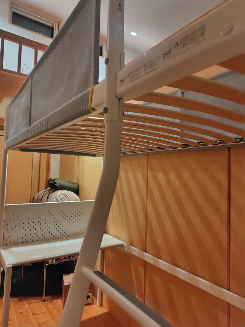 IKEA VITVAL ロフトベッド（デスク付）★お値段相談します