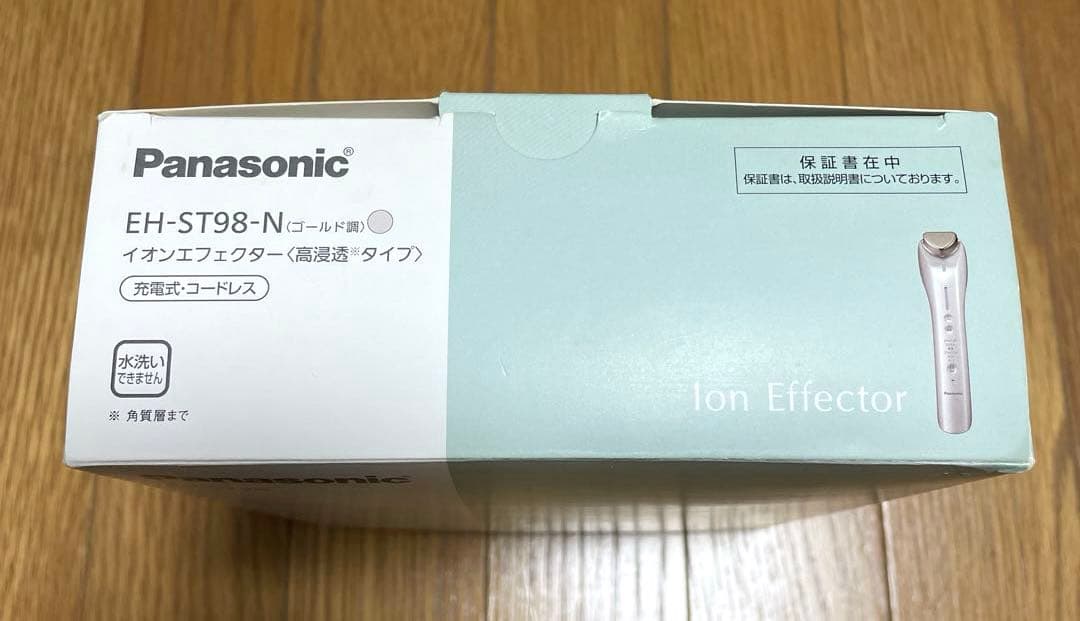 panasonic イオンエフェクター eh-st98-n ゴールド 美顔器