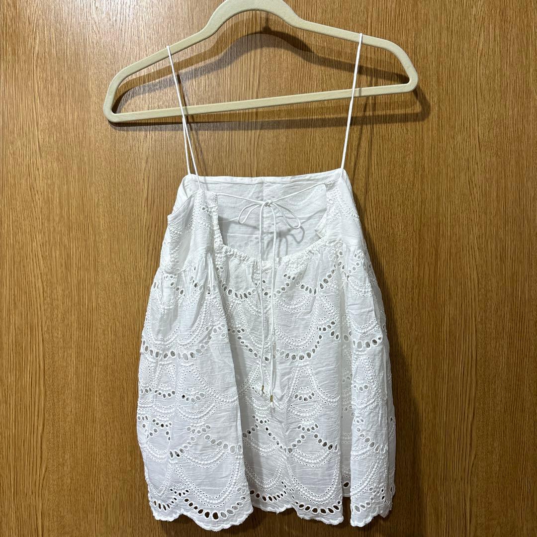 【別注】ne Quittez pas カットワークキャミソール