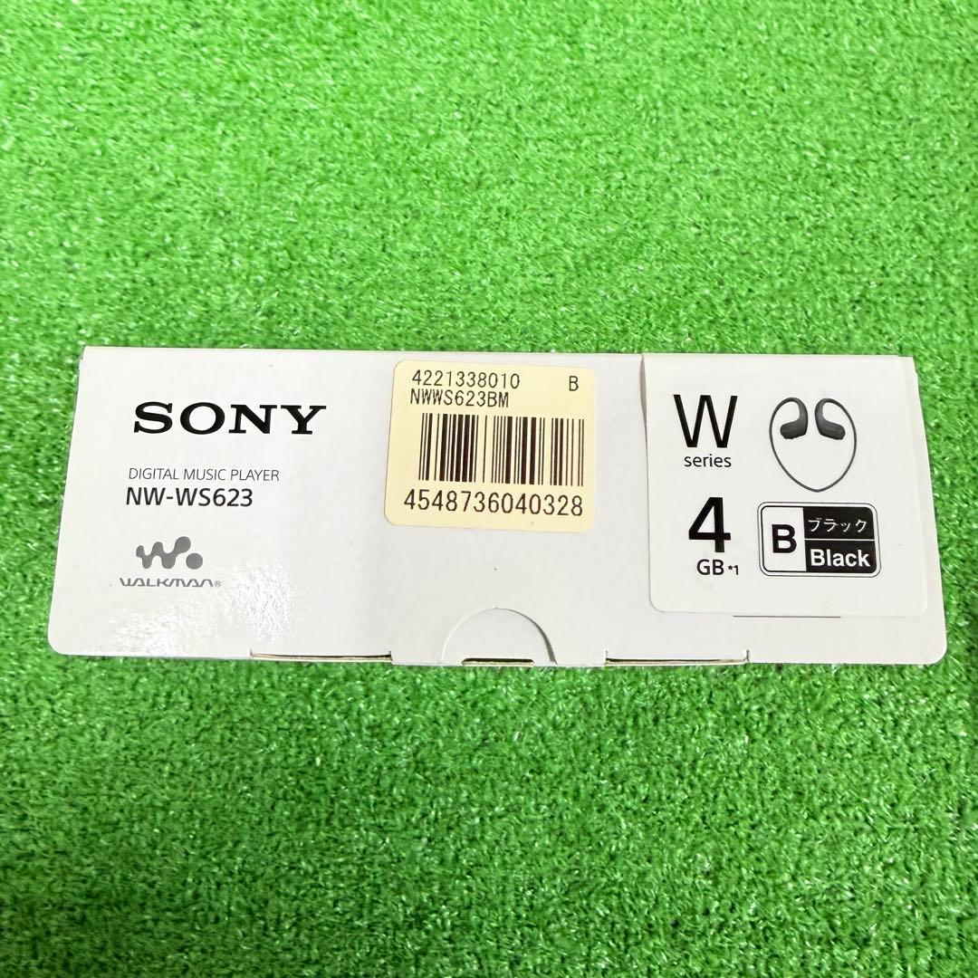 新品未使用 SONY NW-WS623 Bluetooth 4GB ブラック