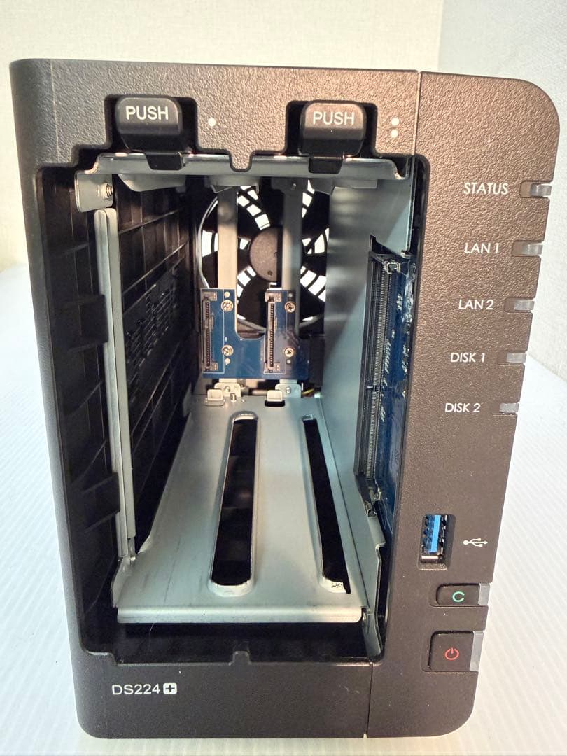 Synology NASキット 2ベイ DS224+/G ガイドブック付