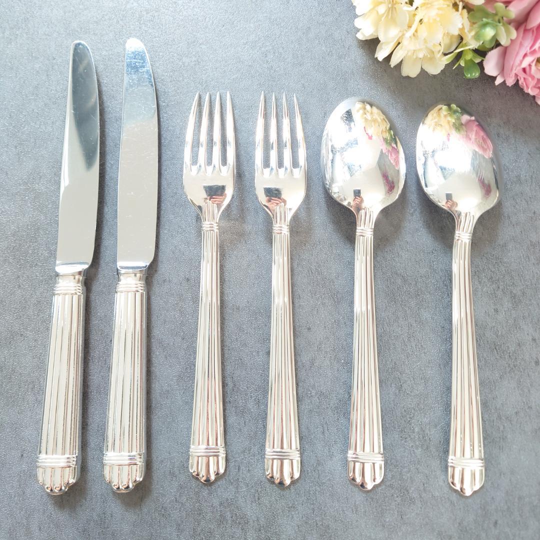 希少 クリストフル アリア デザートサイズ 6点