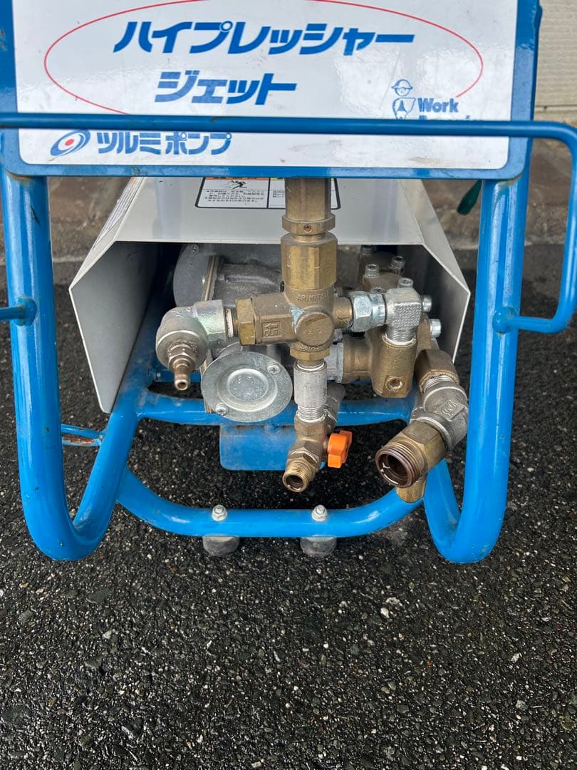 KR1★ツルミポンプ　HPJ-140-1 高圧洗浄機 60Hz セット