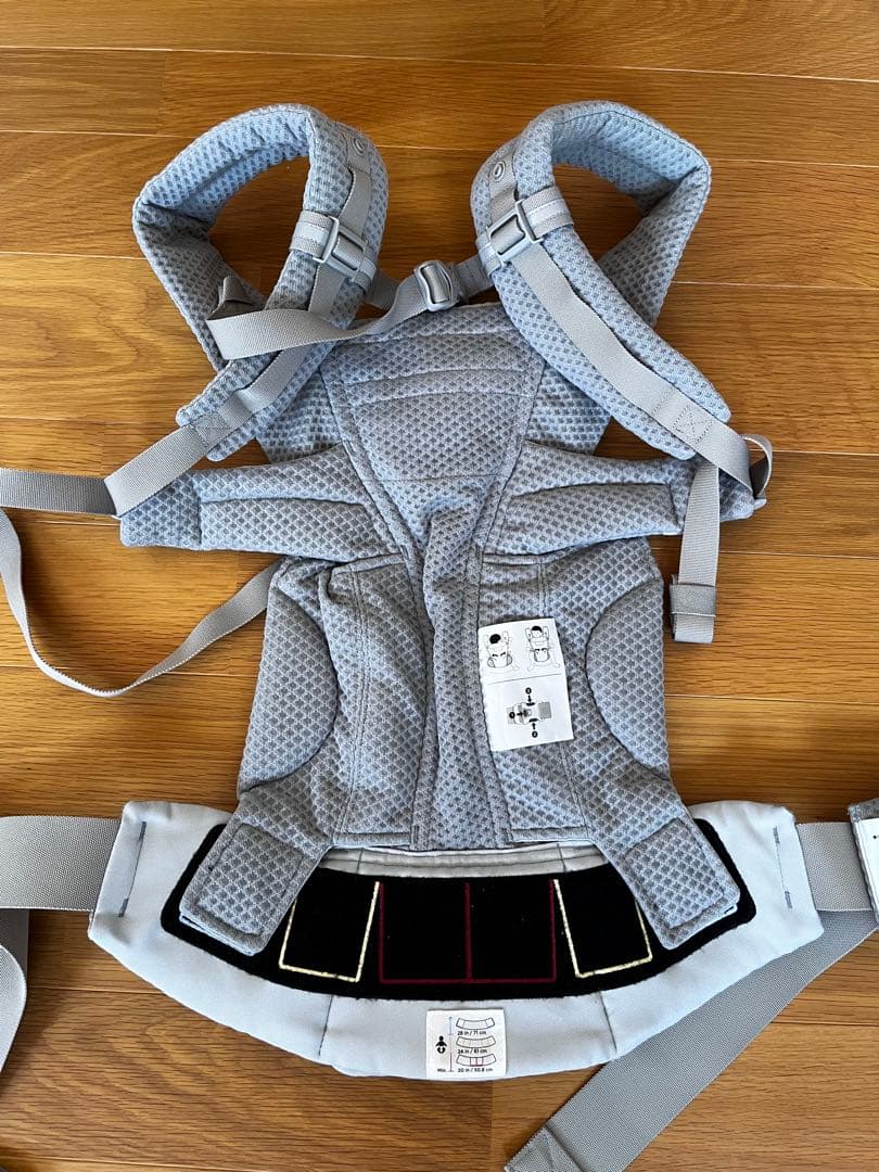 エルゴ オムニブリーズ 抱っこ紐 パールグレー