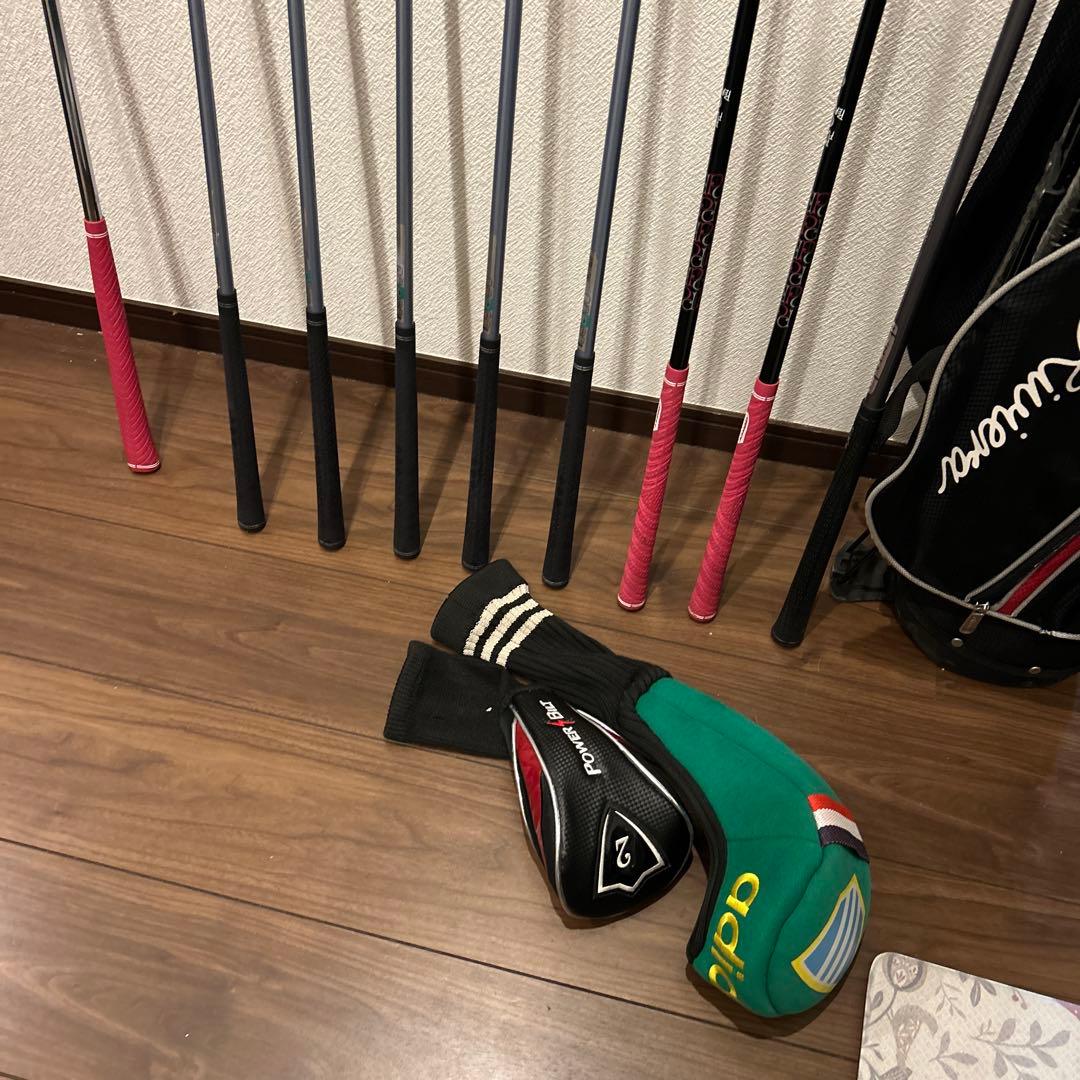 パラディーゾ　レディースL 9本　右利き　ハーフゴルフセット