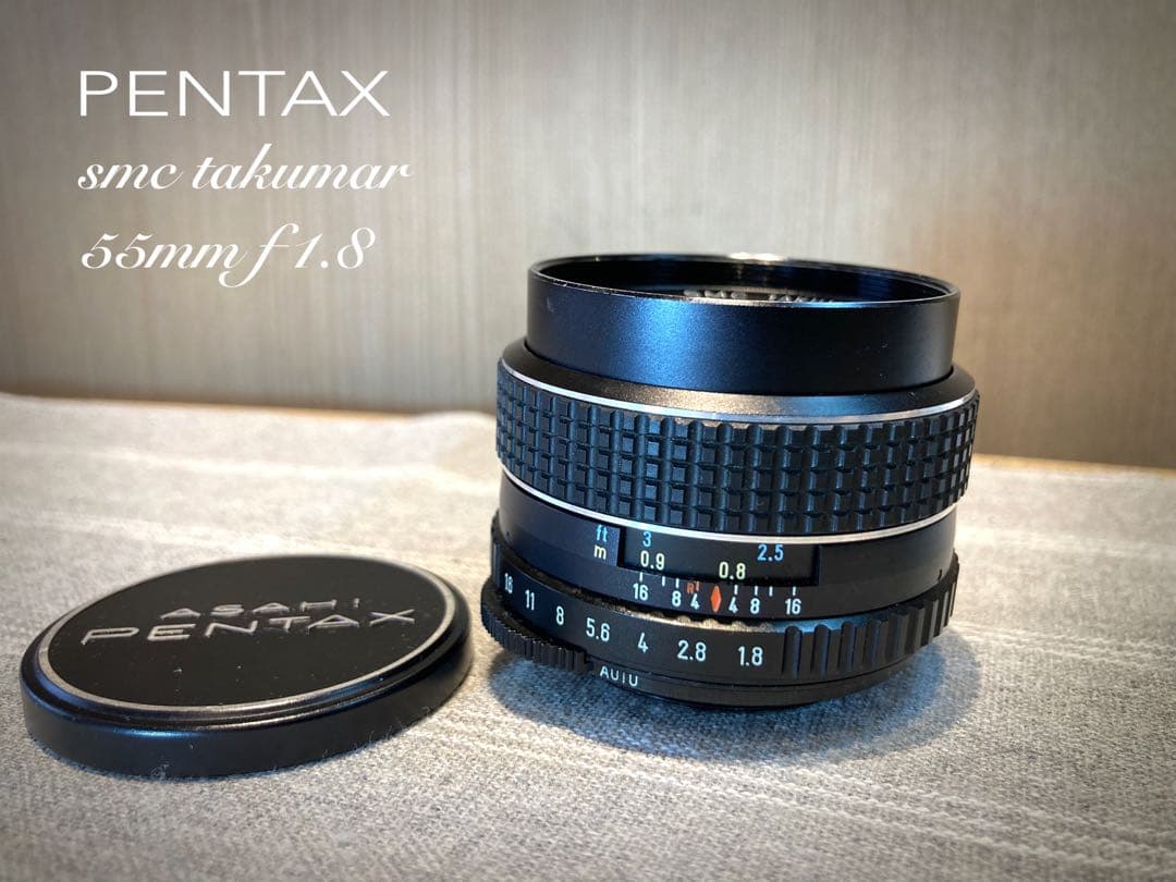 pentax spf/smcタクマー f1.8★完動品＊初期保証＊作例多数