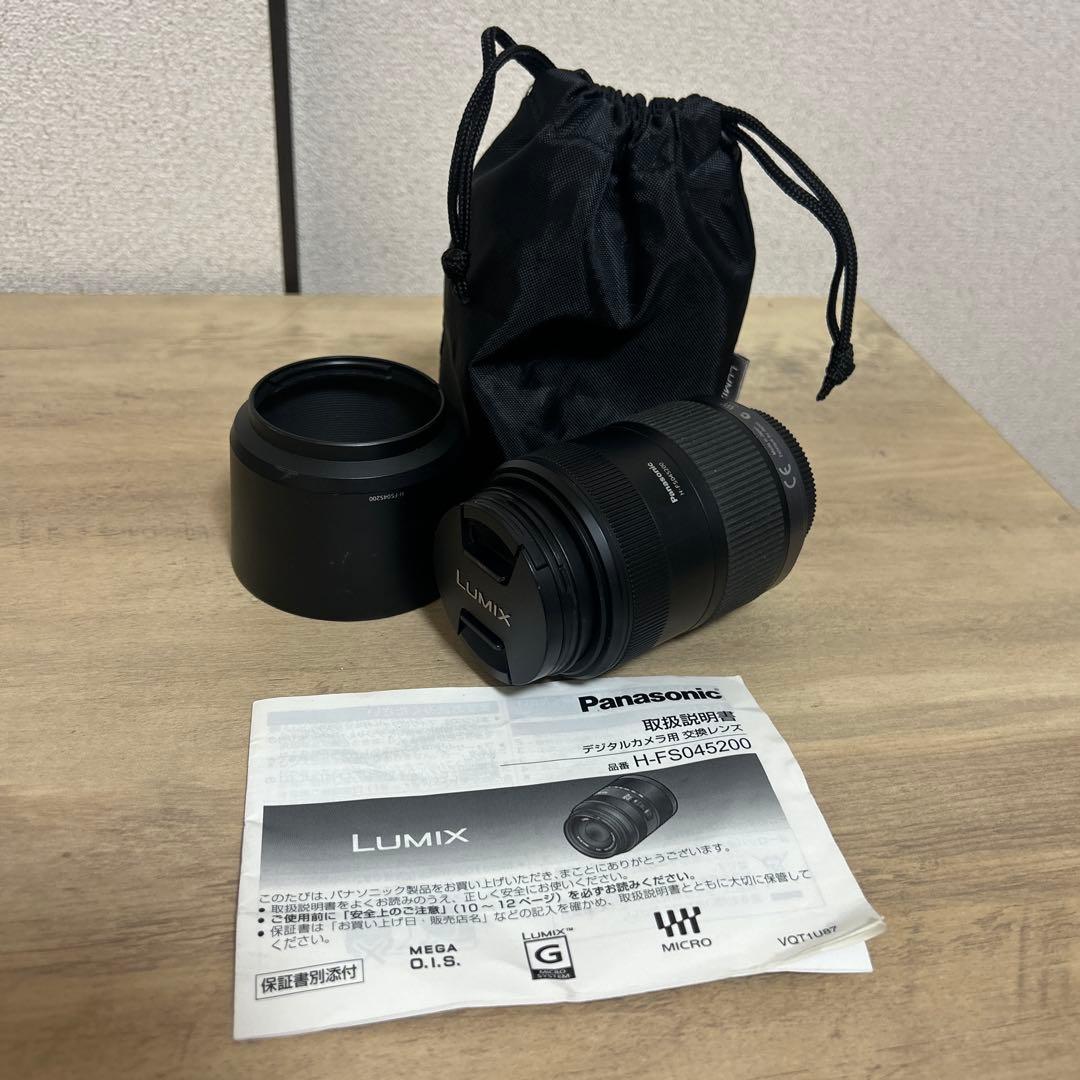 LUMIX H-FS045200 45-200mm 望遠レンズ
