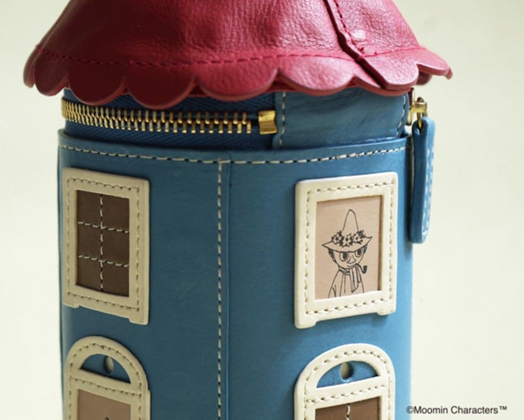 genten　MOOMIN collection ペンケース「ムーミンやしき」