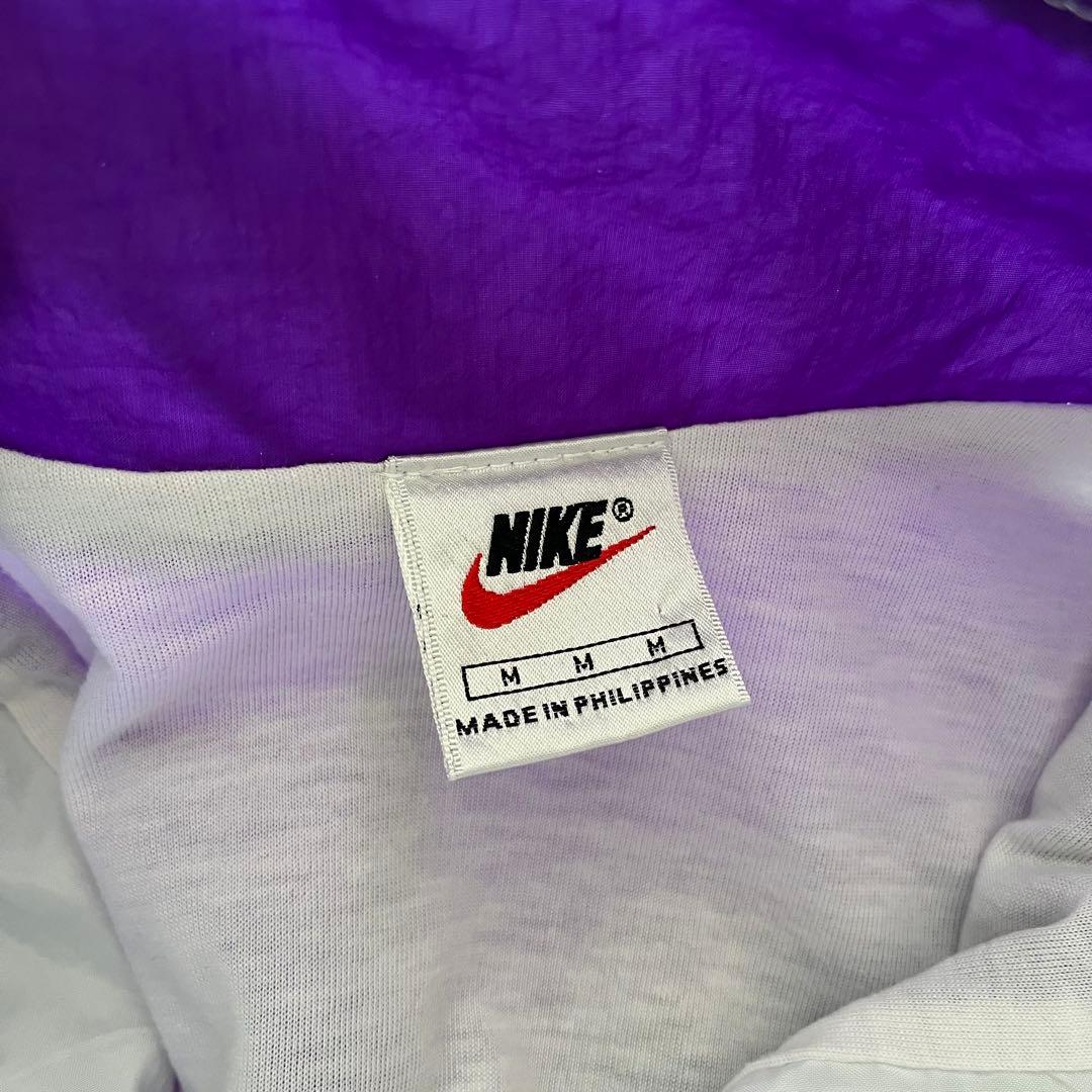 90's NIKE バイカラー ナイロンジャケット