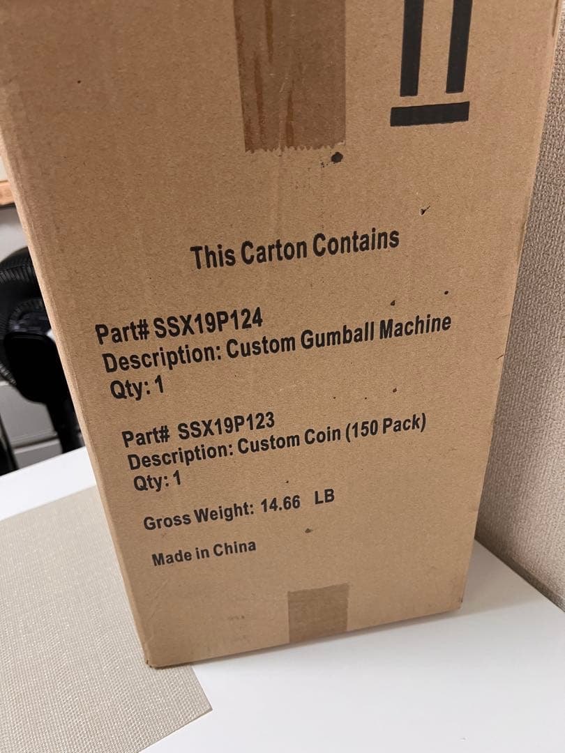 【希少】【新品未使用】スナップオン ガムボールマシーン ビーバー製アメリカン雑貨