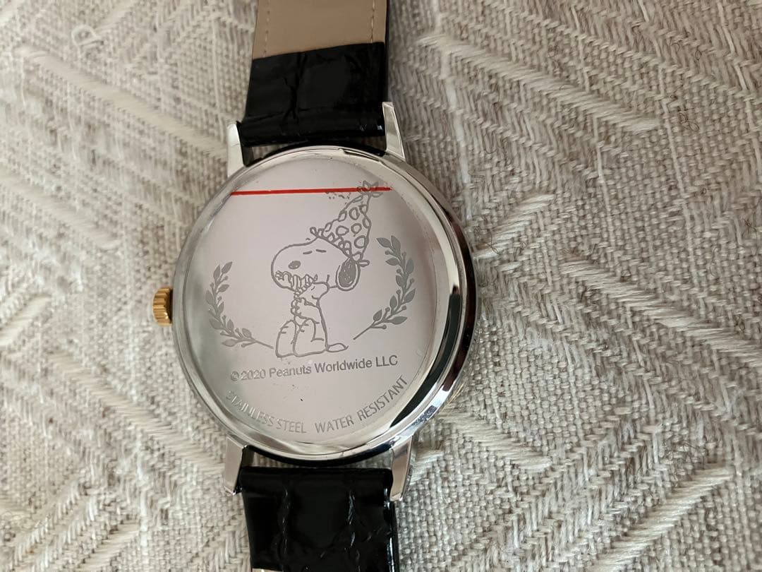 スヌーピー ハッピーアニバーサリーダイヤモンド入りオフィシャルウォッチ