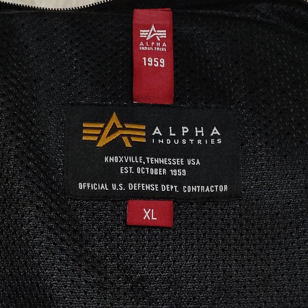 【希少】ALPHA INDUSTRIES ライダース メッシュ ジャケットバイク