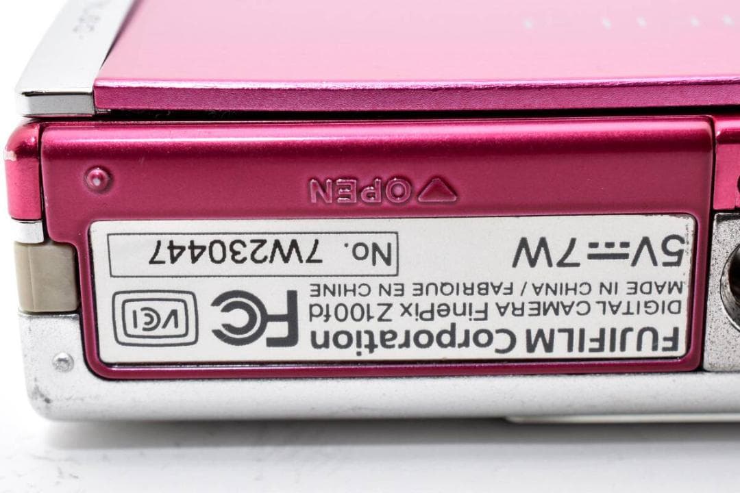 【極美品】FUJIFILM FinePix Z100fd ピンク pink