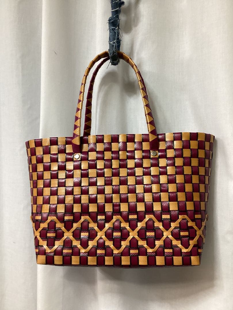 最終値下げ　マルニ　かごバッグ