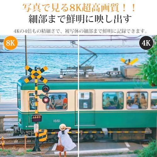 デジタルカメラ【2026 写真&動画撮影 8K】 デジカメ 18倍デジタルズーm