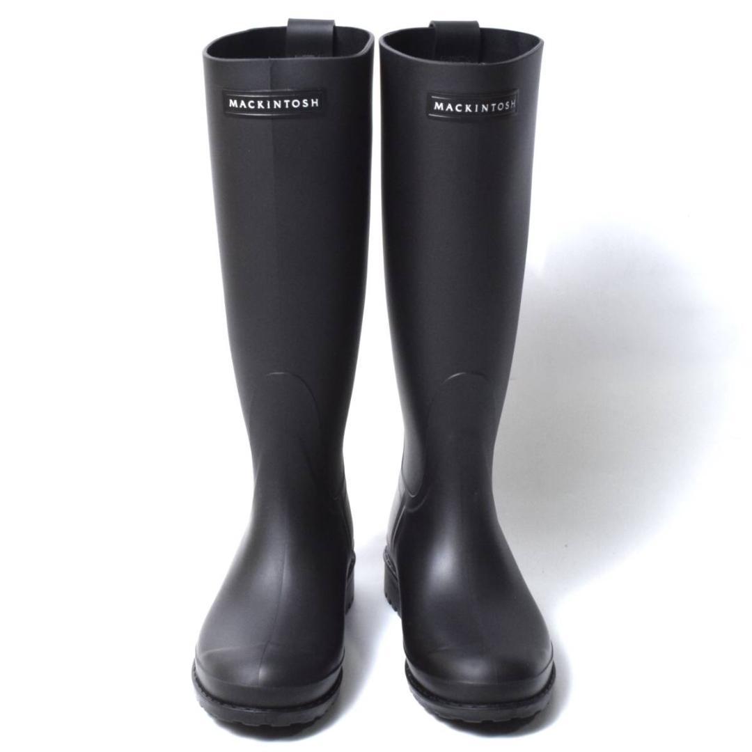 訳あり未使用 MACKINTOSH WISTON レインブーツ 36 ブラック