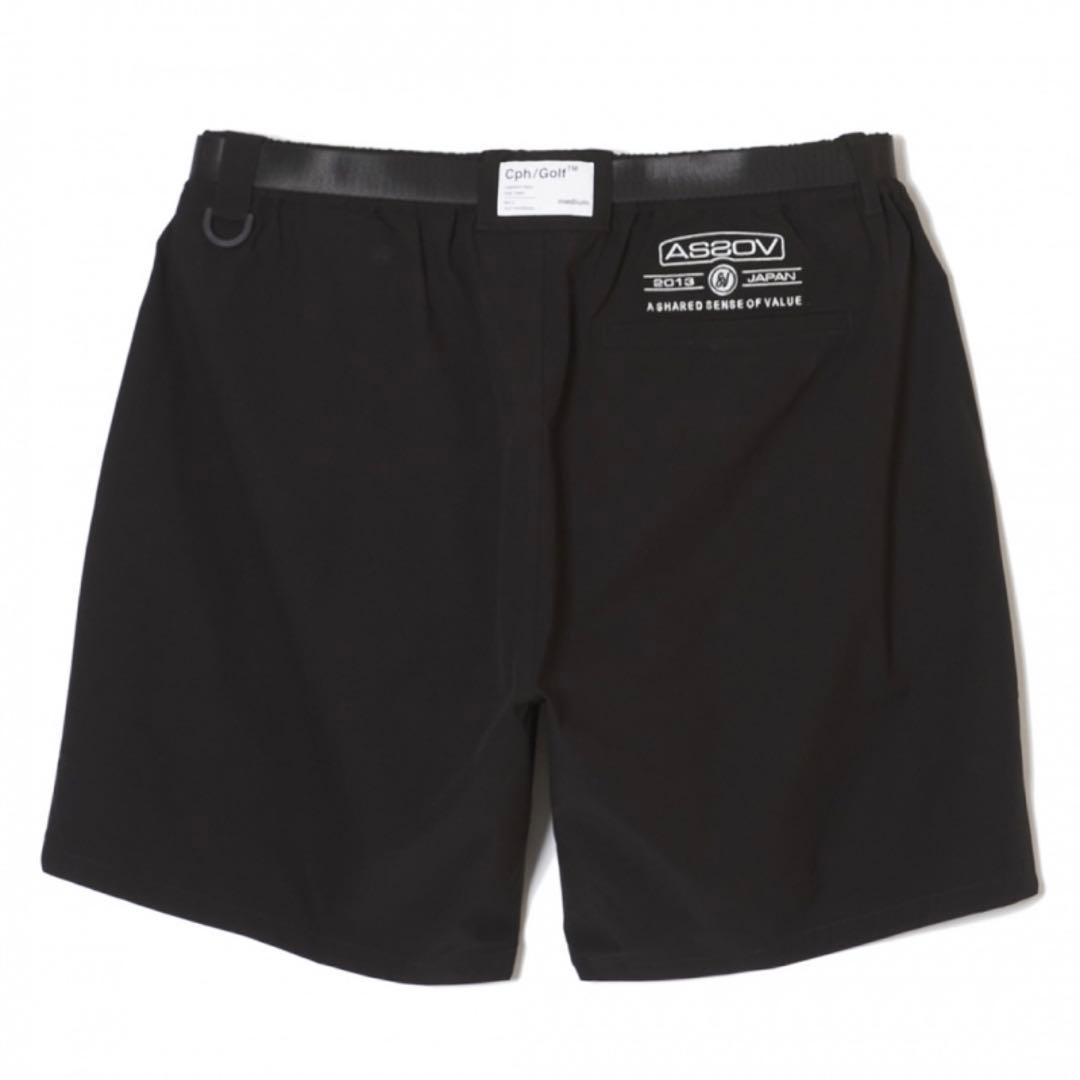 AS2OV×Cph/Golf 別注　ショートパンツ　ハーフパンツ　ブラック　L