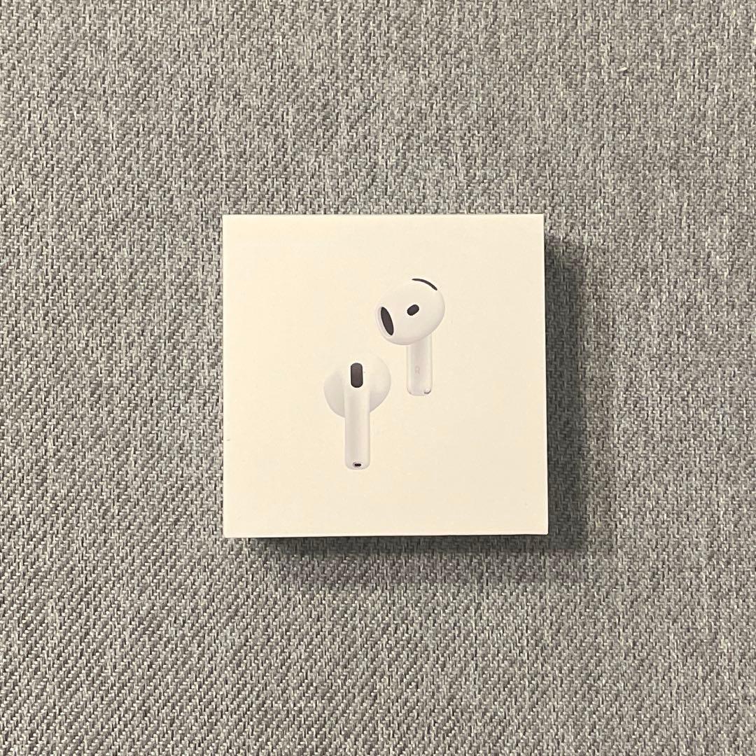 アクティブノイズキャンセリング搭載　AirPods4