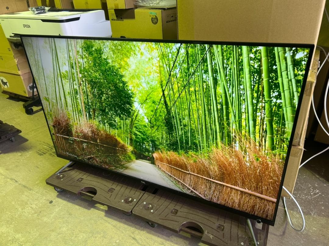 TCL 液晶テレビ 55T8S 55V型 2020年製