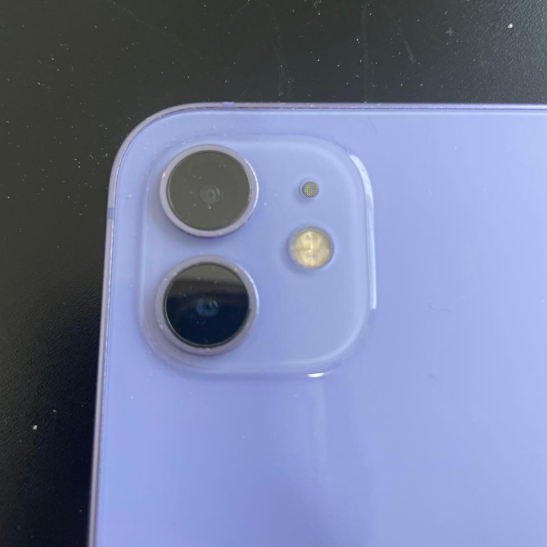 【美品】iPhone12 パープル　64GB