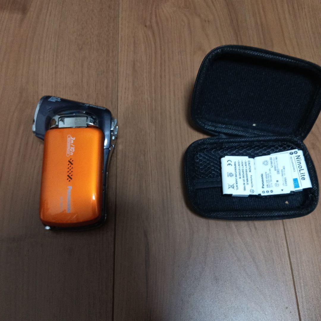 Panasonic フルHD ビデオカメラ オレンジ