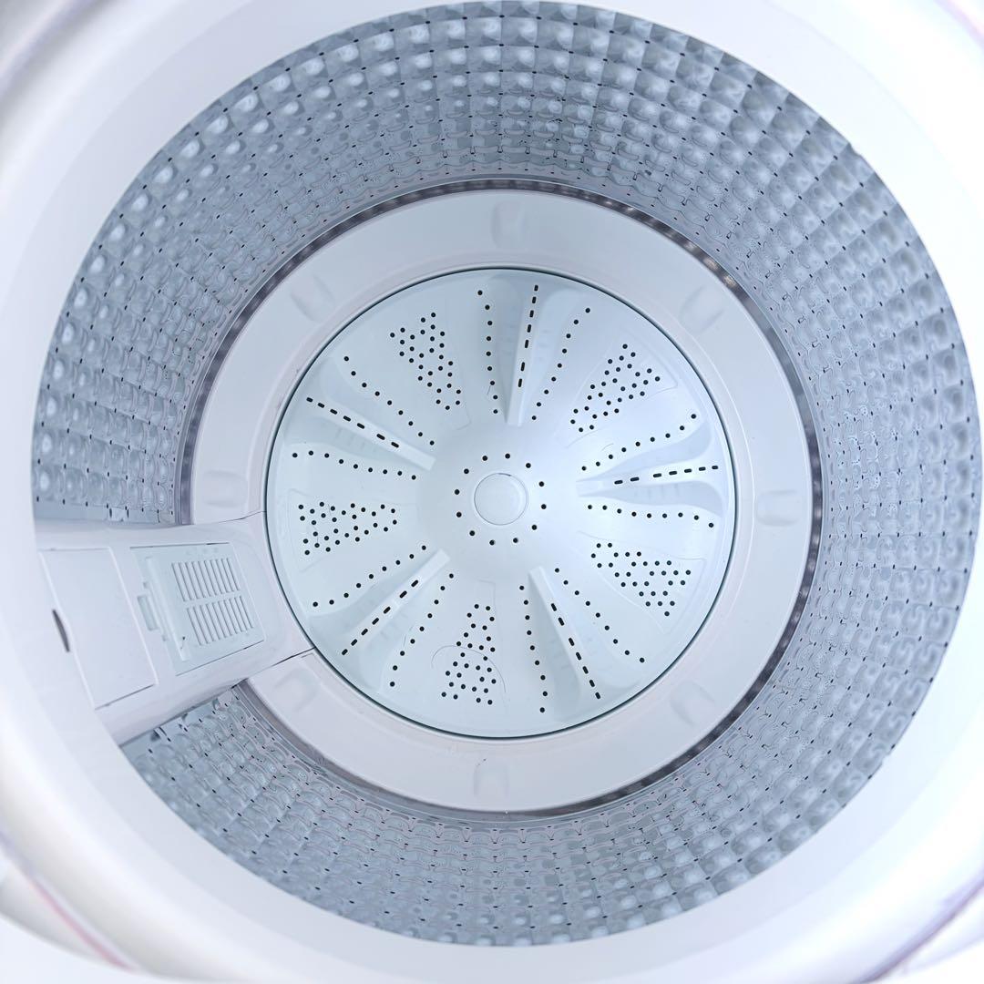 運搬取付無料！シンプルホワイト純正Haier冷蔵庫洗濯機2点セット！完動超美品！