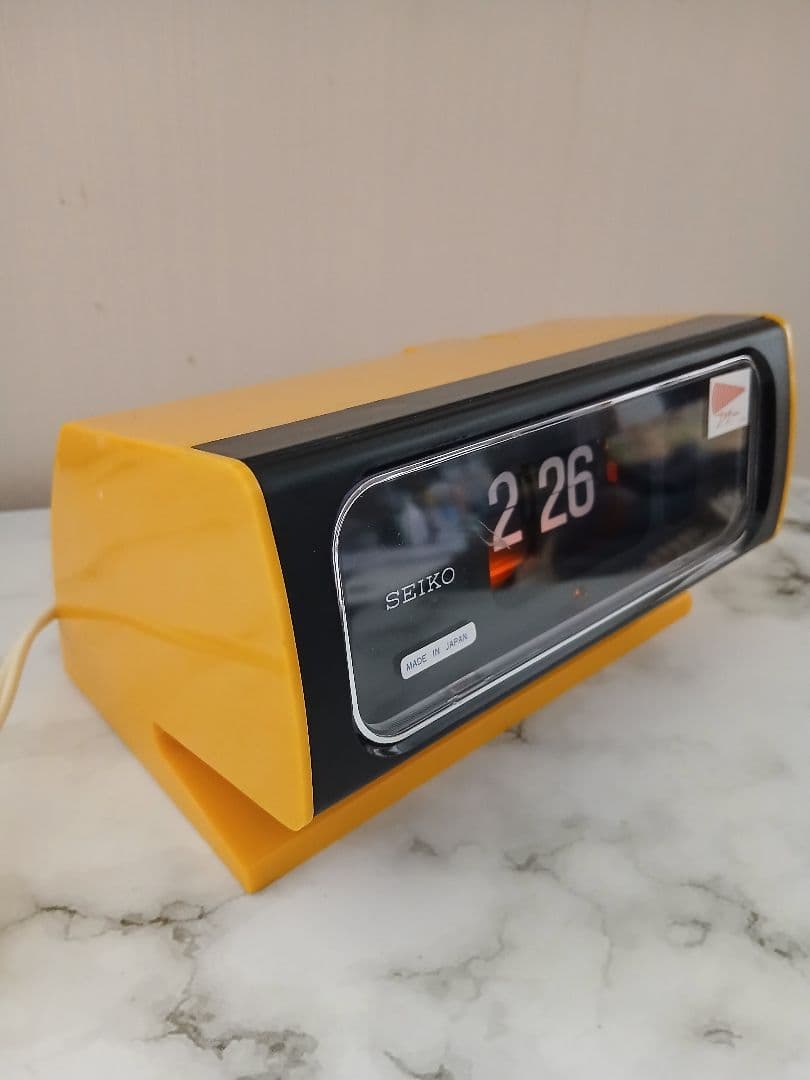 SEIKO パタパタ時計 写真レトロ DP632T 50/60Hz